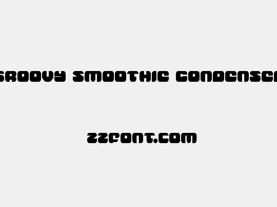 Groovy Smoothie Condensed