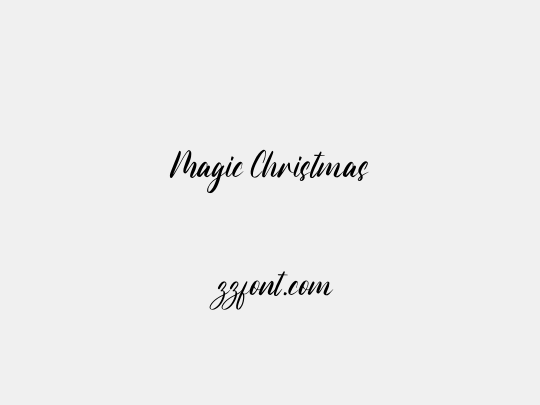 Magic Christmas