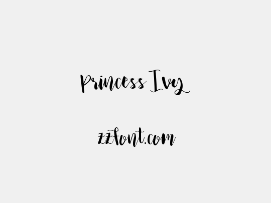 Princess Ivy