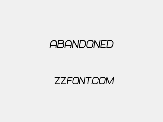 Abandoned