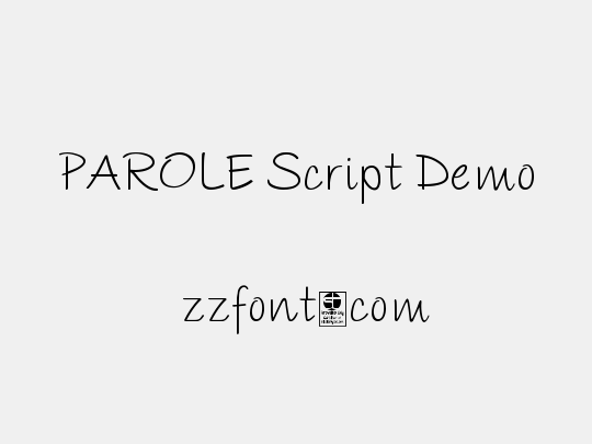 PAROLE Script Demo
