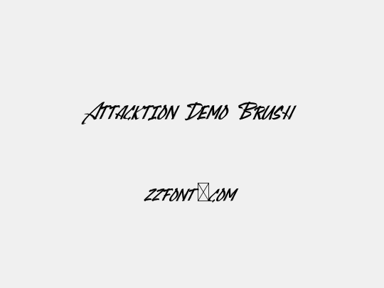 Attacktion Demo Brush