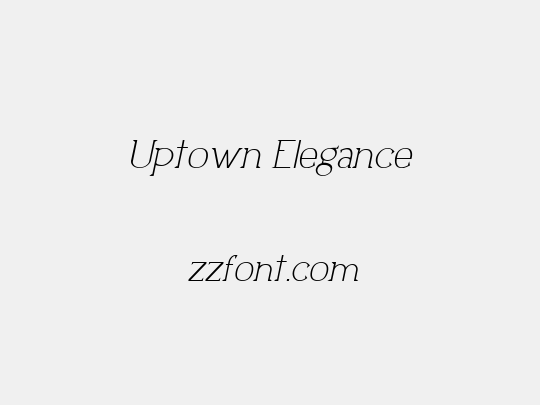 Uptown Elegance
