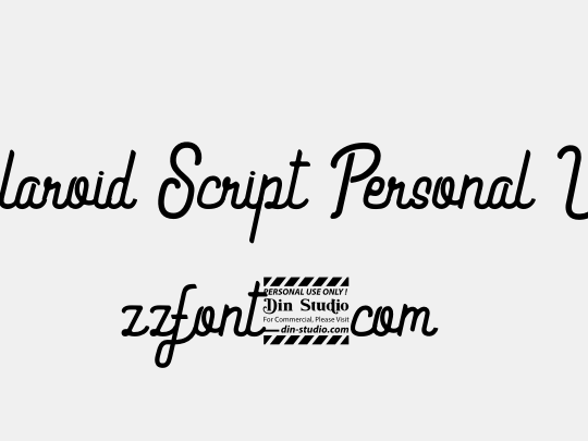 Volaroid Script Personal Use