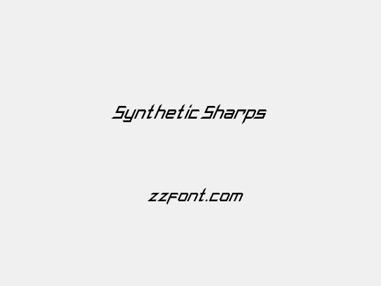 Synthetic Sharps