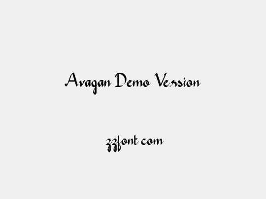 Avagan Demo Version