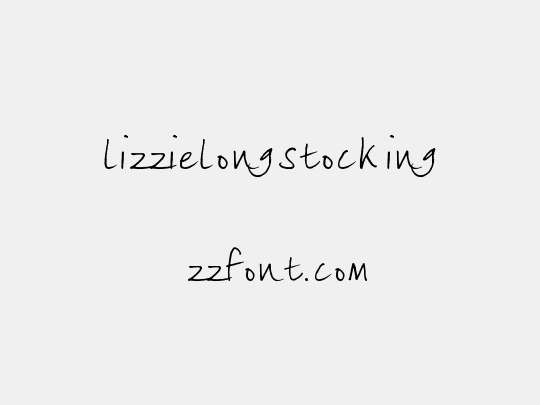 lizzielongstocking