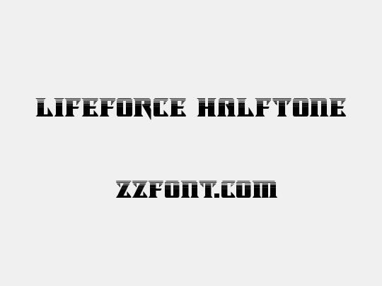 Lifeforce Halftone