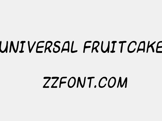 Universal fruitcake