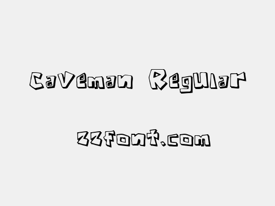 Caveman Regular