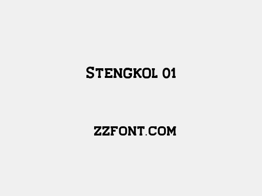 Stengkol 01
