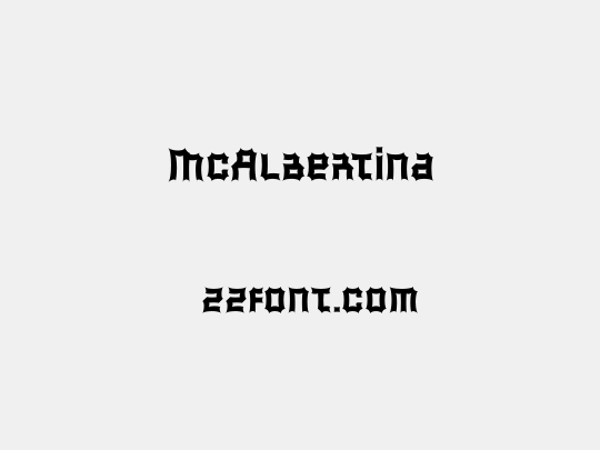 McAlbertina