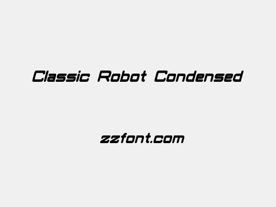 Classic Robot Condensed