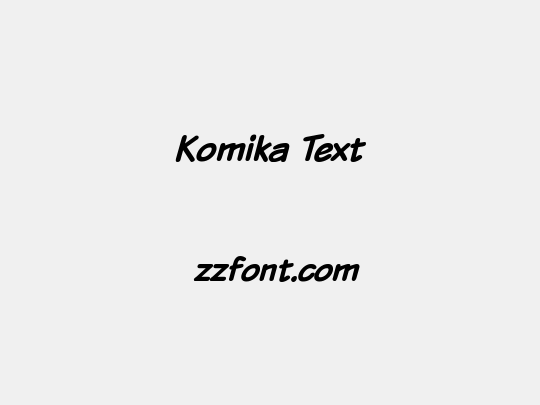 Komika Text