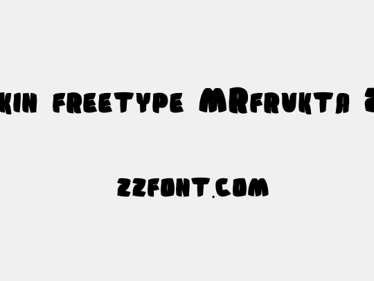 Sumkin freetype MRfrukta 2010