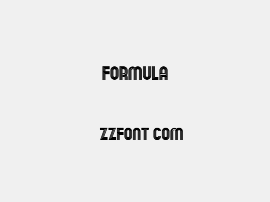 Formula