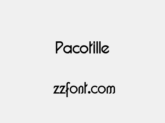 Pacotille