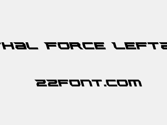 Lethal Force Leftalic