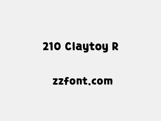 210 Claytoy R