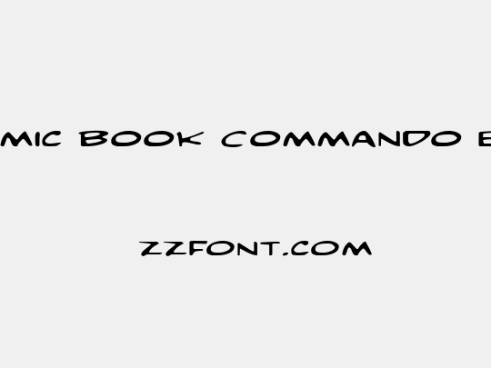 Comic Book Commando Exp