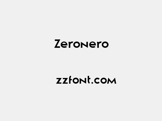 Zeronero