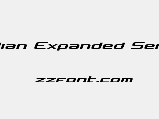 Concielian Expanded Semi-Italic