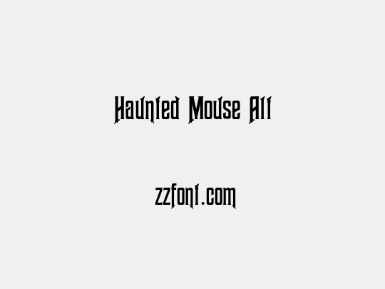 Haunted Mouse Alt