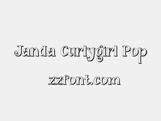 Janda Curlygirl Pop