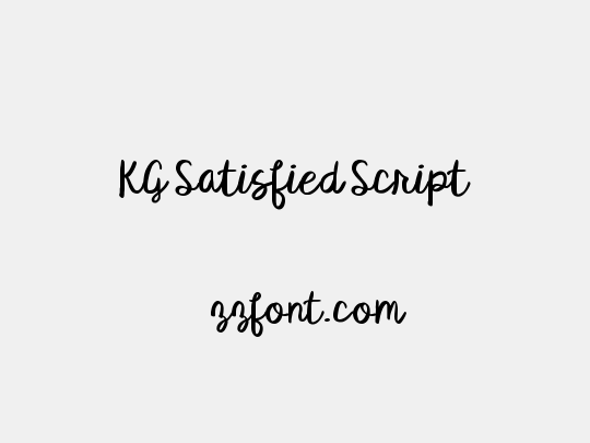 KG Satisfied Script