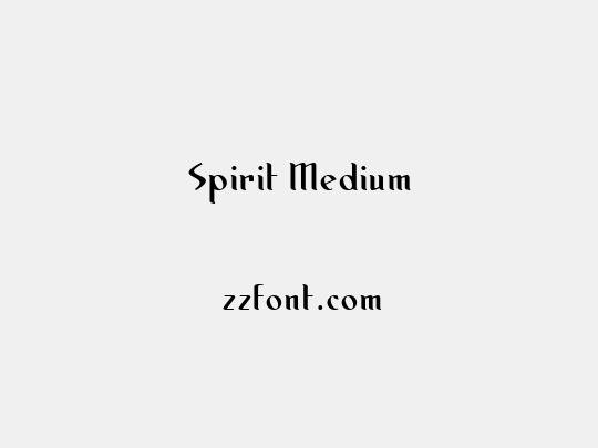 Spirit Medium