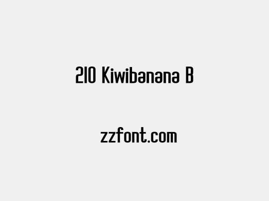 210 Kiwibanana B