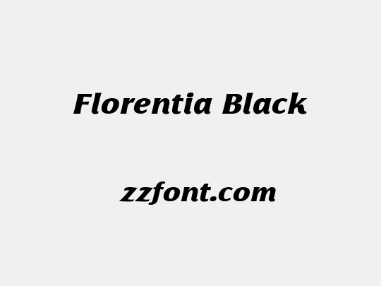 Florentia Black