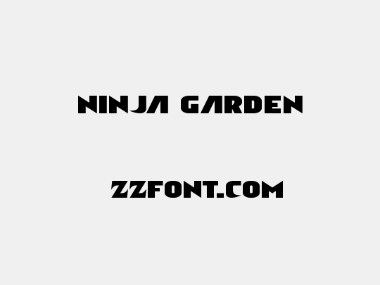 Ninja Garden