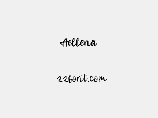 Aellena