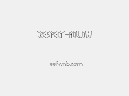 RESPECT-HOLLOW