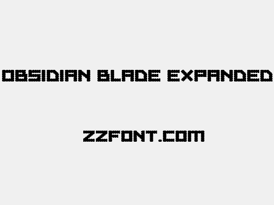 Obsidian Blade Expanded
