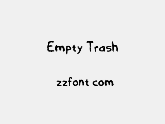 Empty Trash