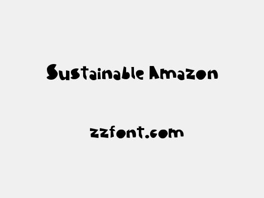 Sustainable Amazon