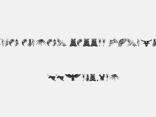 Tribal Animals Tattoo Designs