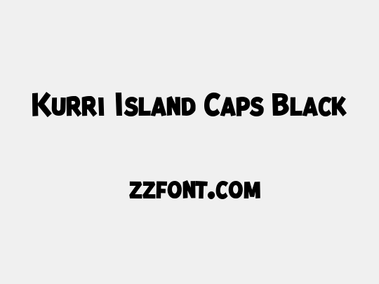 Kurri Island Caps Black