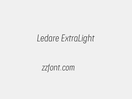 Ledare ExtraLight