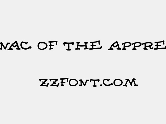 Almanac of the Apprentice