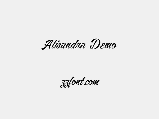 Alisandra Demo