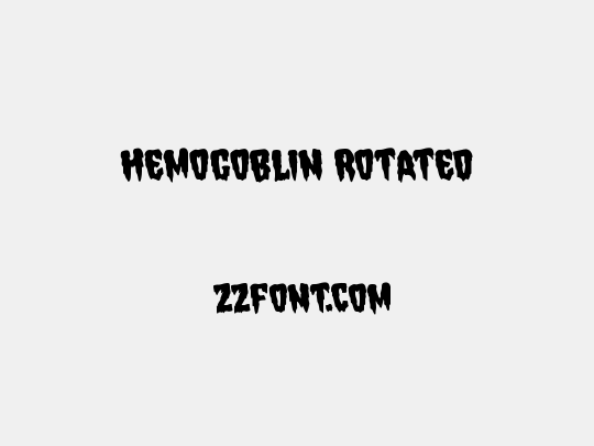 Hemogoblin Rotated