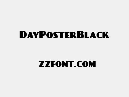 DayPosterBlack