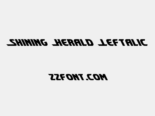 Shining Herald Leftalic