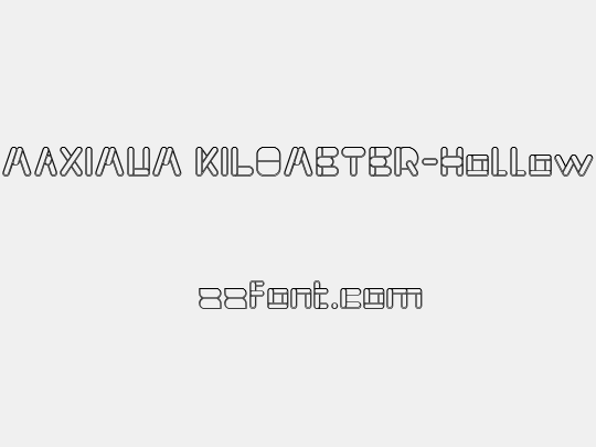 MAXIMUM KILOMETER-Hollow