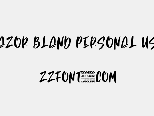 Razor Bland Personal Use