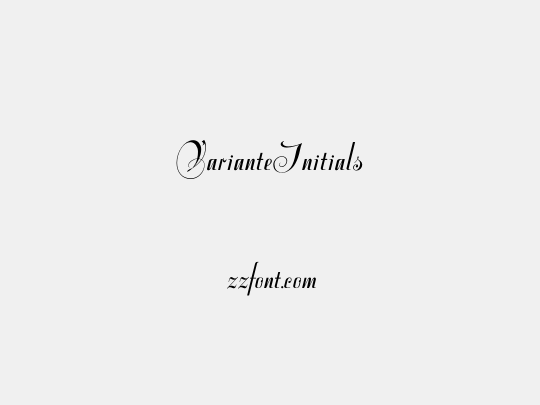 VarianteInitials