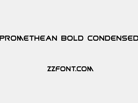 Promethean Bold Condensed